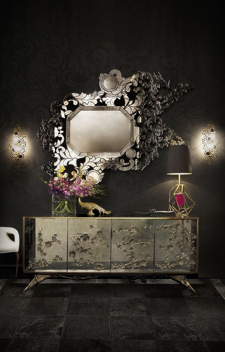 Wall mirrors decorating ideas home inspiration ideas