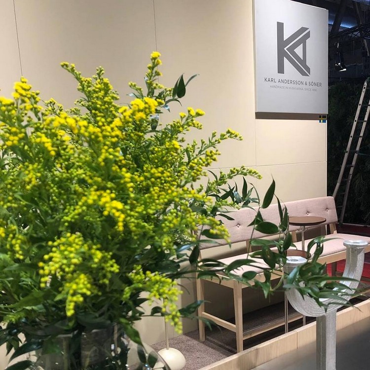 Karl Andersson & Söner in Isaloni 2019 with a beautiful stand. home inspiration ideas