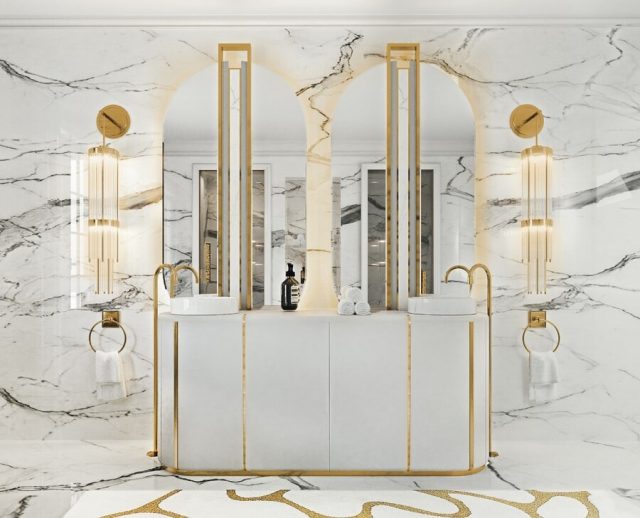 Stylish Gold Bathroom Ideas You'll Love