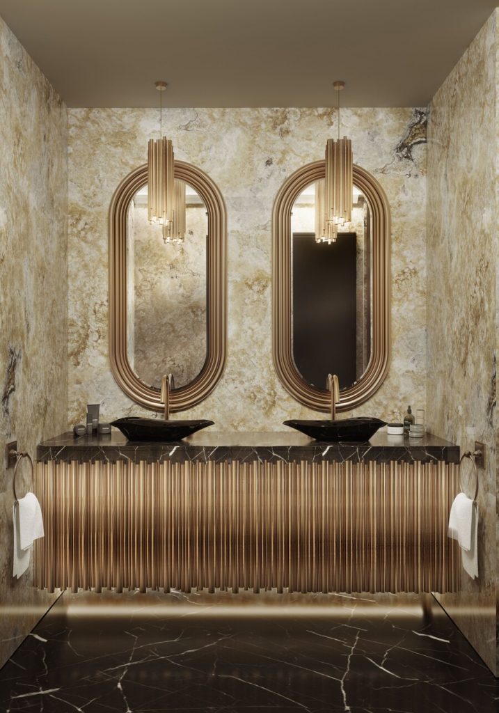 Stylish Gold Bathroom Ideas You'll Love