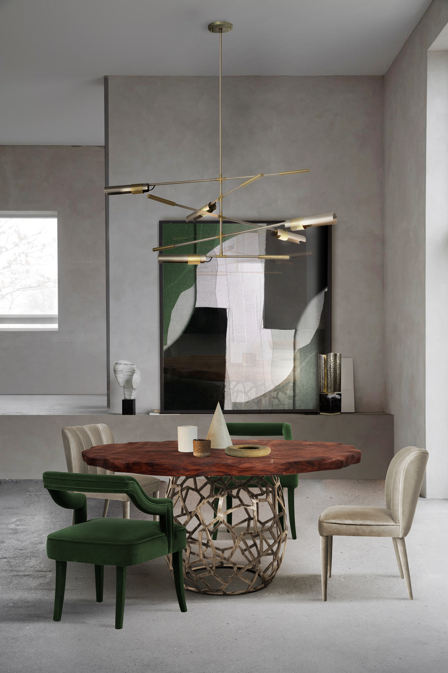 Superb Contemporary Decor To Uplift Your Dining Room Makeover, modern decor, interior decor, contemporary decor, contemporary design home inspiration ideas
