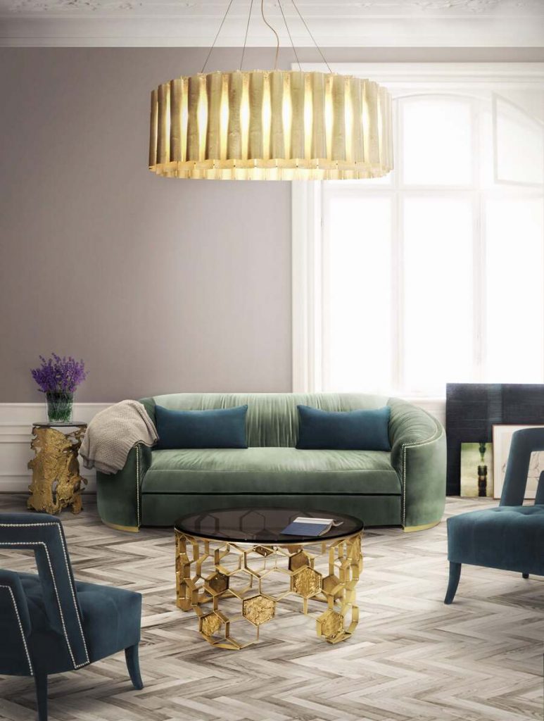 Upholstered Living Room Sets To Make A Statement