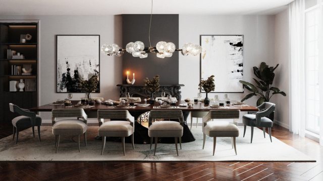 Create An Impressive Dining Room Interior With These Outstanding Dinin