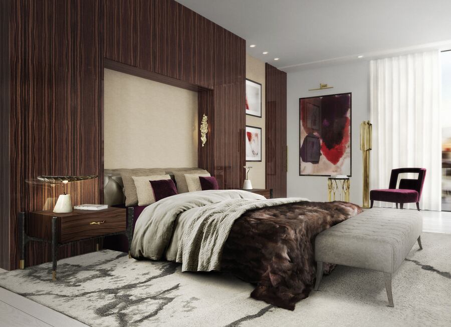 brown tones bedroom interior design home inspiration ideas
