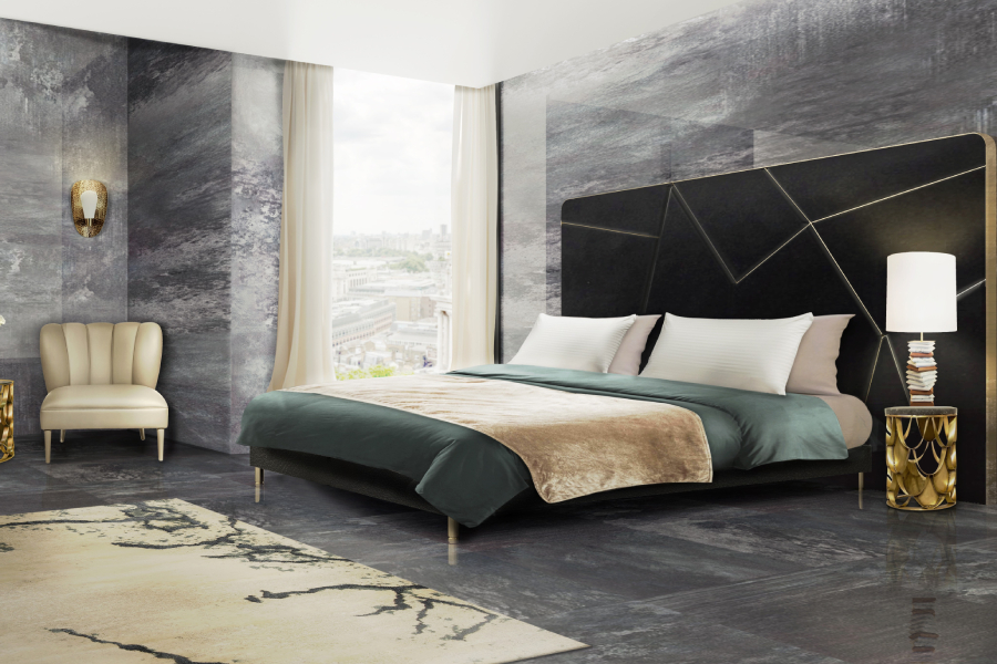 Bedroom Decor To Help You Achieve The Most Comfortable Design - With Marble Floor home inspiration ideas