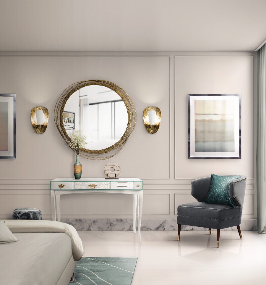Bedroom Design Ideas To Build Your Luxurious Resting Space - With A Grey Armchair home inspiration ideas