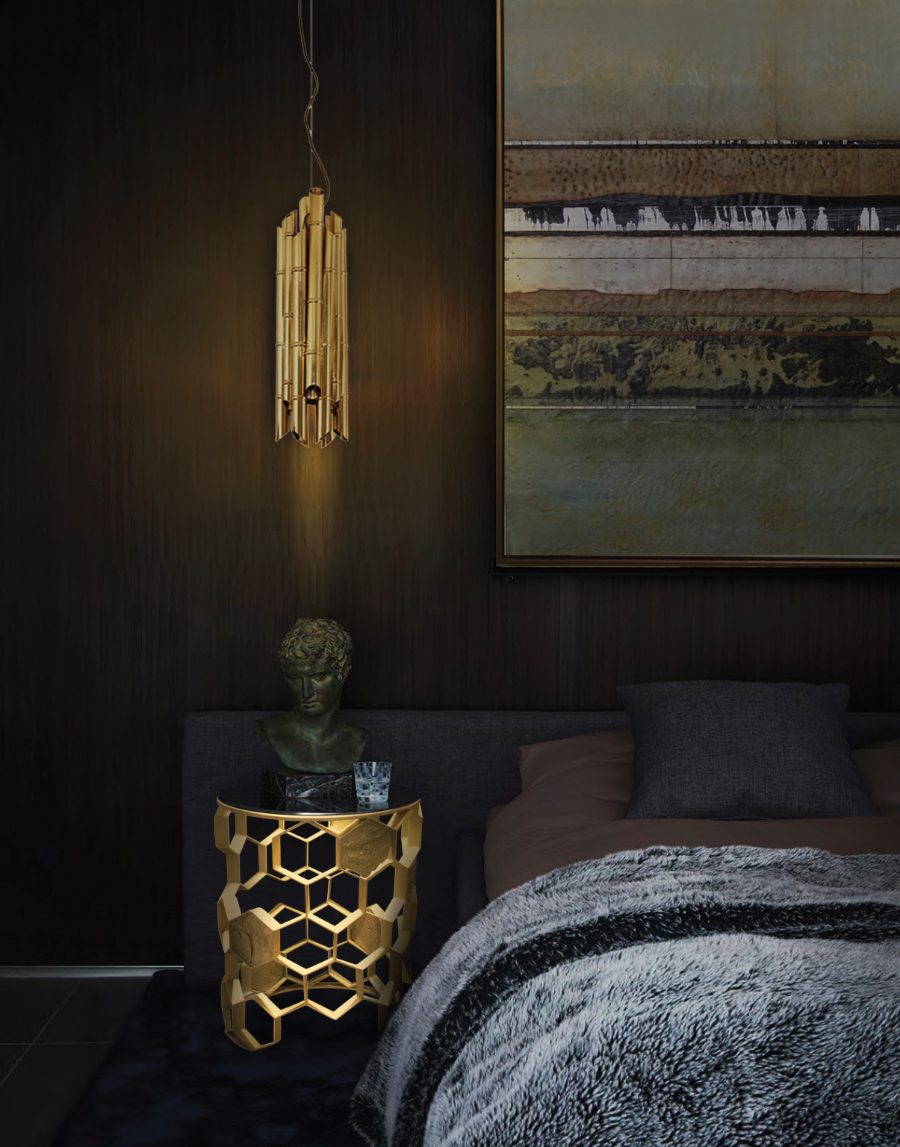 Bedroom Design Ideas To Build Your Luxurious Resting Space - With Golden Details home inspiration ideas