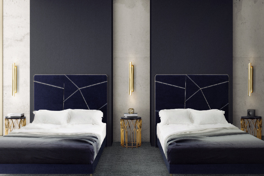 Bedroom Design_ The Most Elegant Ideas To Leave Anyone Amazed - With Gold Wall Lights home inspiration ideas home inspiration ideas