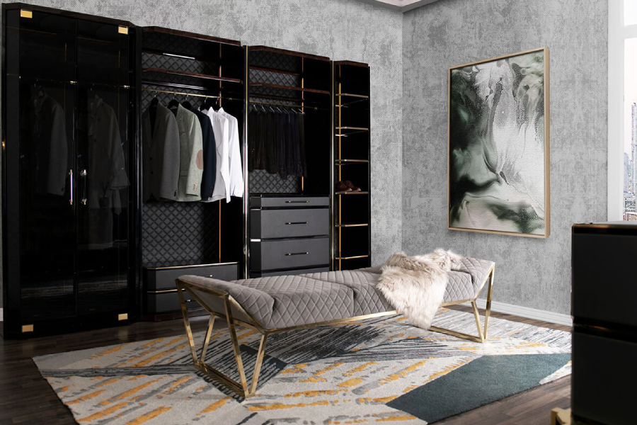 Elegant Closets With A Breathtaking Design - With An Amazing Bench home inspiration ideas