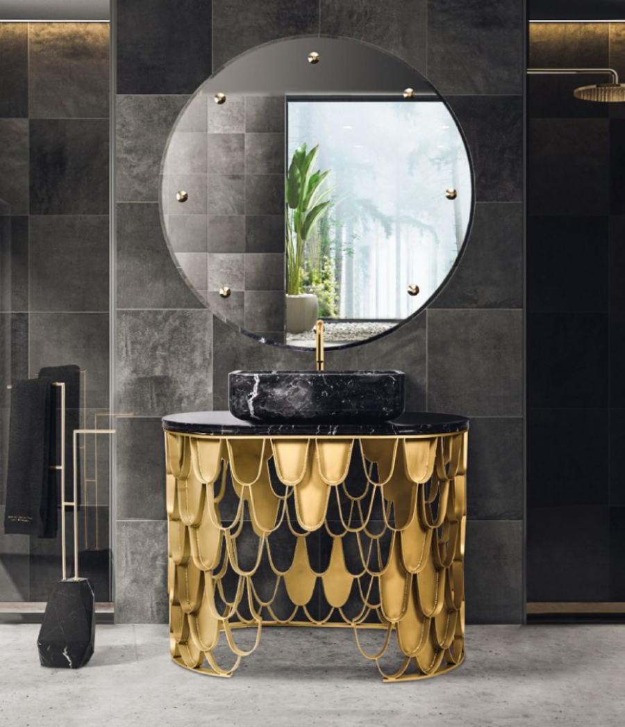 Dark Bathroom Designs To Build Your Own Private Oasis - Bathroom Full Of Elegance And Class home inspiration ideas
