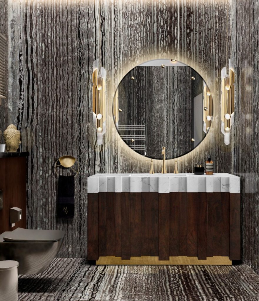 Modern Bathroom Ideas That Allow For Luxurious Moments Of Relax - With Shades Of Black home inspiration ideas