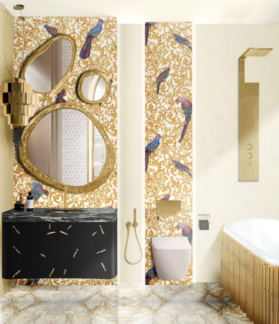 Modern Bathroom Ideas That Allow For Luxurious Moments Of Relax - With The Halo Mirror home inspiration ideas