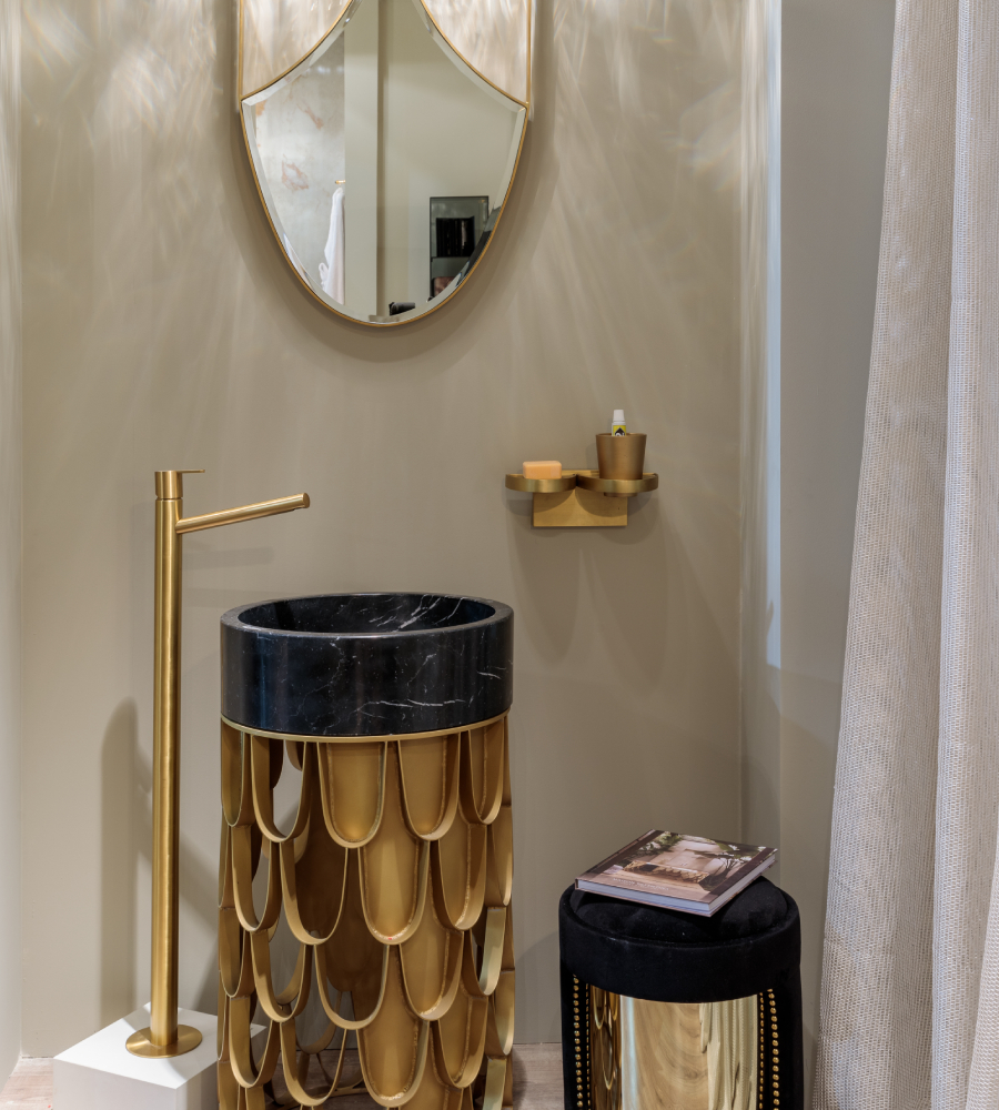 Maison Valentina Was At iSaloni And Introduced New Products-Koi-Pedestal-Sink home inspiration ideas