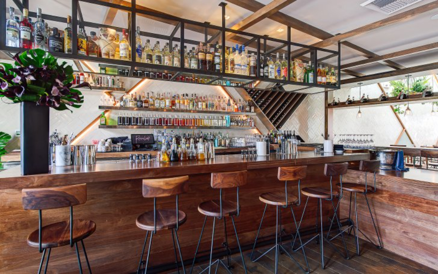 The Best Restaurant Interior Designs In California_Rosaliné_Bar Design home inspiration ideas