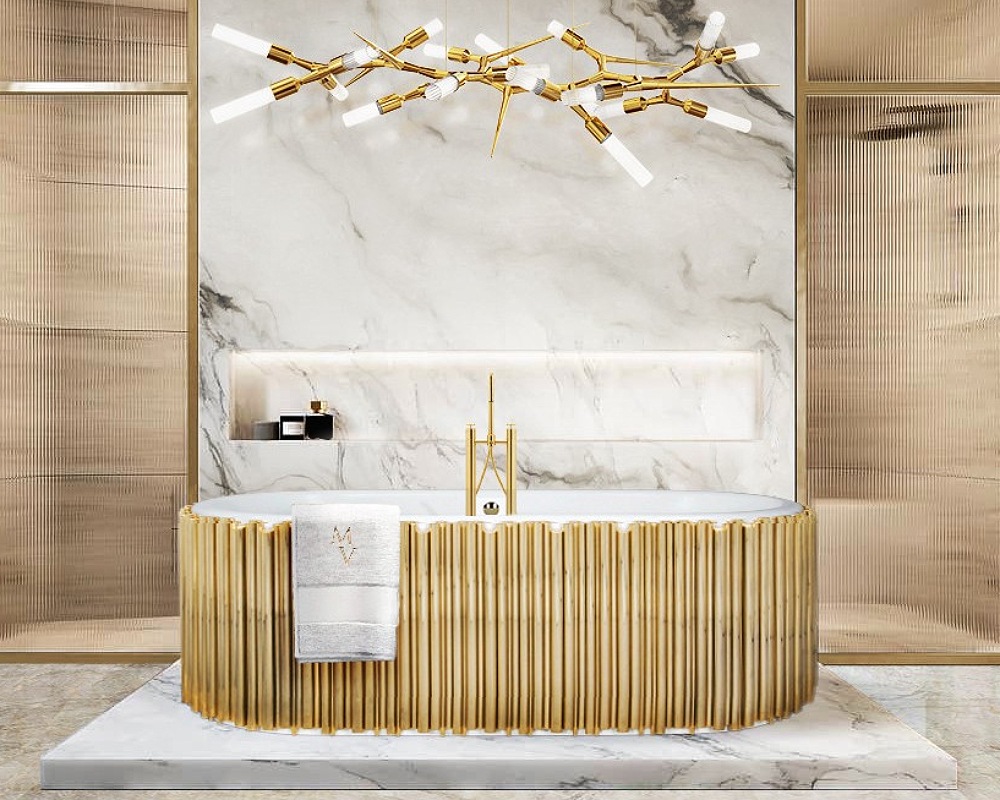 White And Gold Bathroom Designs: The Best Inspiration Ideas home inspiration ideas