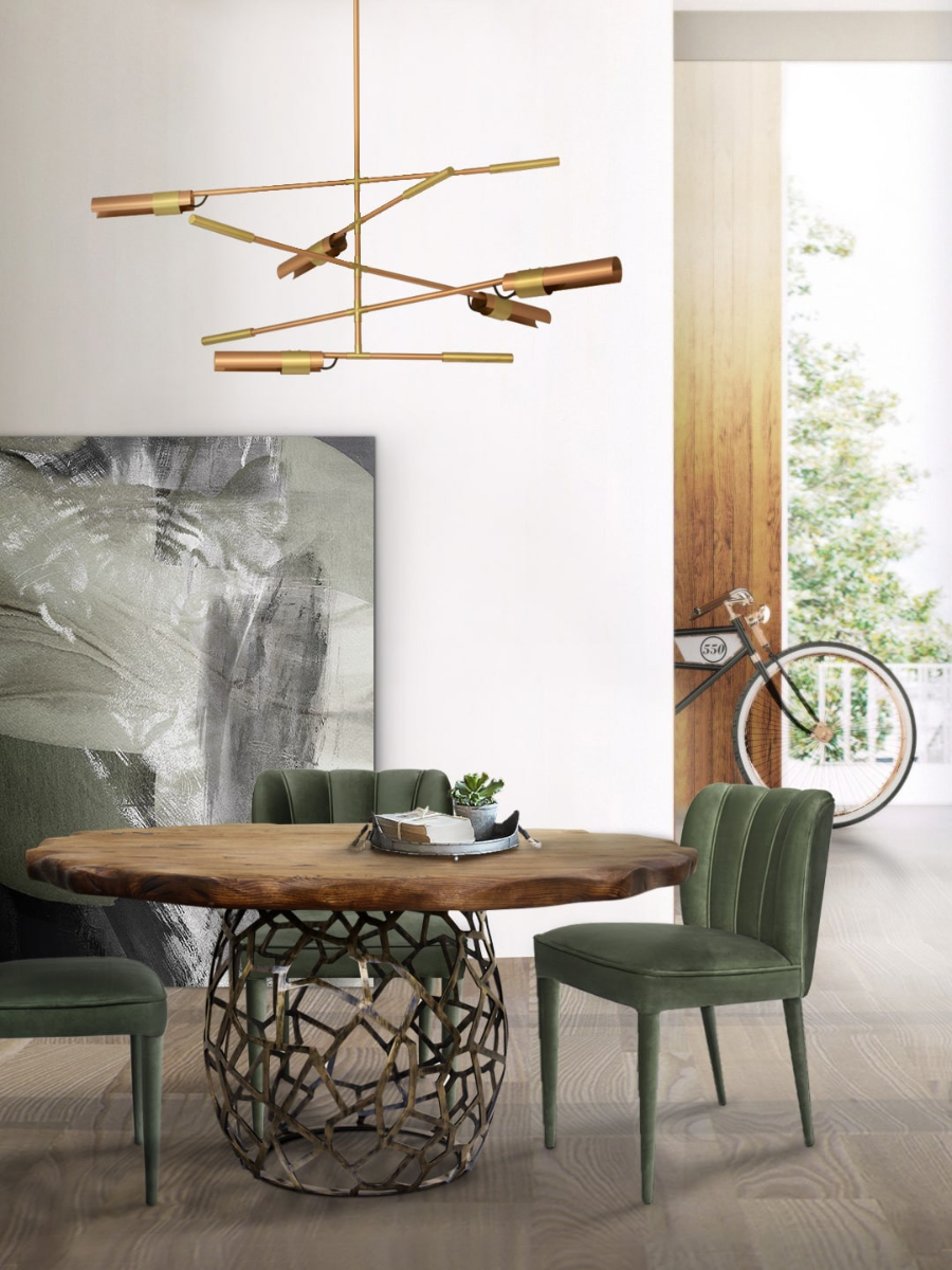 TOP 10 Green Dining Chairs To Elevate Your Dining Room Design. Dining room with Dalyan dining chairs. home inspiration ideas