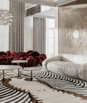 5 Modern Rug Designs That Will Add Luxury To Your Living Room_Cover Image home inspiration ideas