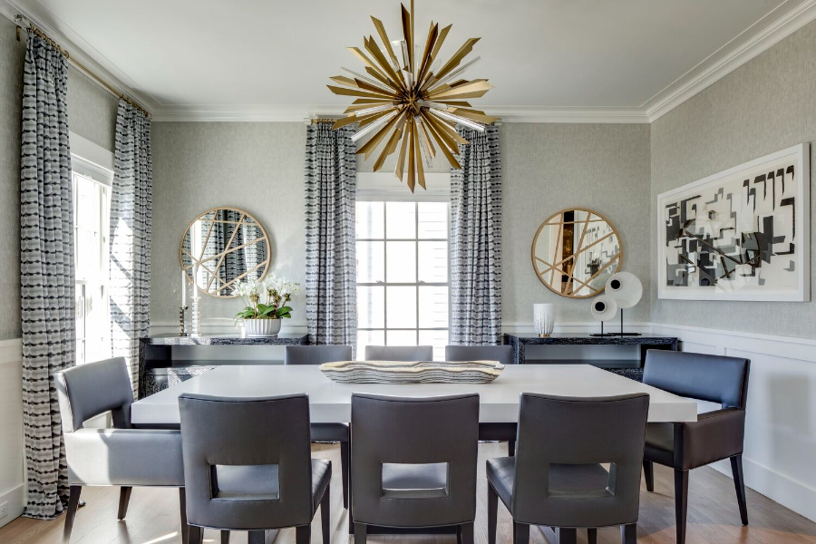 A-List Interiors - Modern Interior Design Projects_Westchester Modern_Dining Room home inspiration ideas