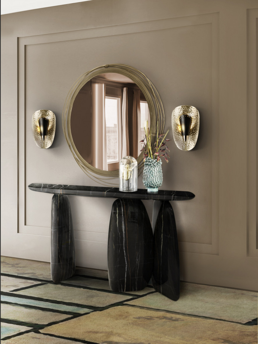 Modern Console Table: Top 12 To Add To Your Luxurious Home. Interior design with the Ardara II console table. home inspiration ideas