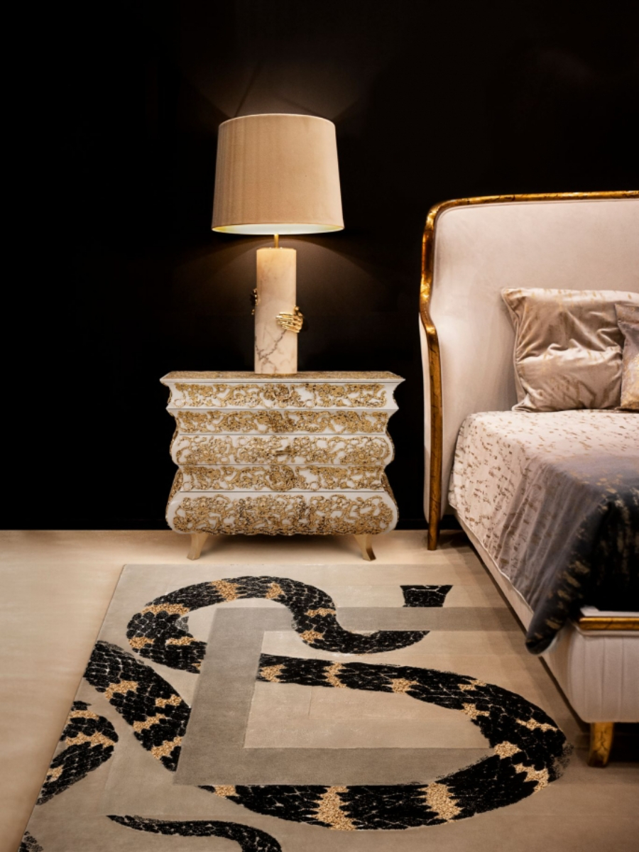 Bedroom Area Rugs To Fall In Love With. Imperial Snake Rug. home inspiration ideas